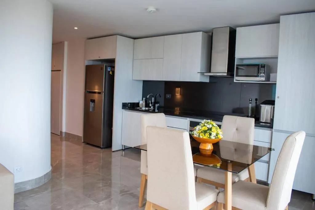 아파트 Apartamento Frente Al Mar Cartagena 콜롬비아